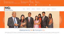 Desktop Screenshot of nh-co.lk